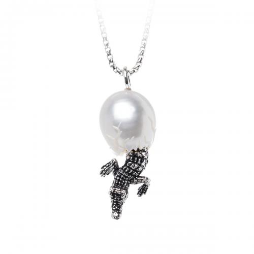 Alligator Egg Pendant from the Galatea Hawaii Collection